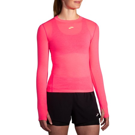 Damen High Point Langarm Laufshirt 