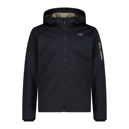 Herren Softshelljacke mit Kapuze 