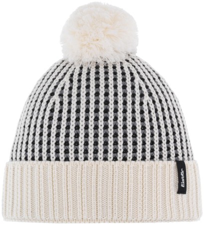 Damen Flow Oversize Pompon Mütze 