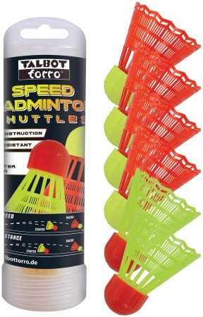 Speedbadminton Shuttles 6 Stück 