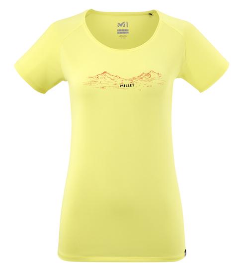 Icepeak Brownfield TS SS Print Blue, t-shirt de sport femme